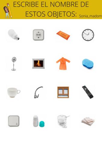 Vocabulario de la casa