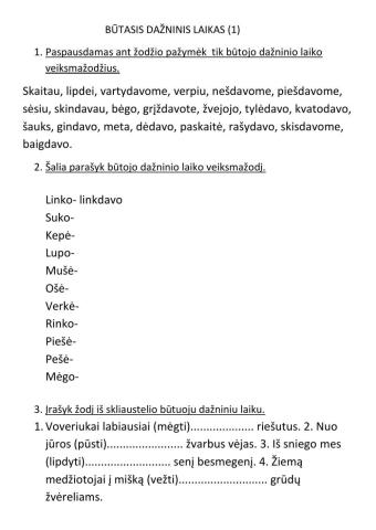 Būtasis dažninis laikas