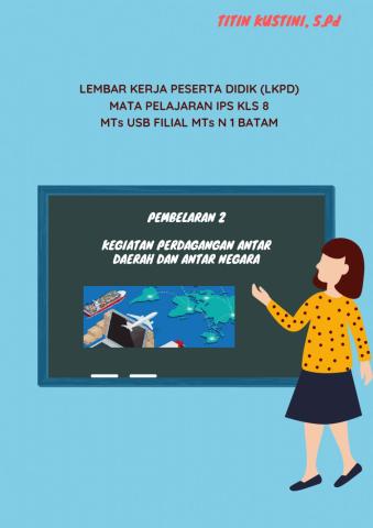 Perdagangan antar daerah dan antar negara