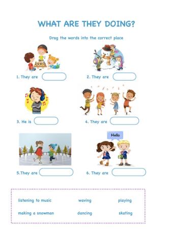 What are they doing?