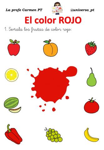 El color Rojo