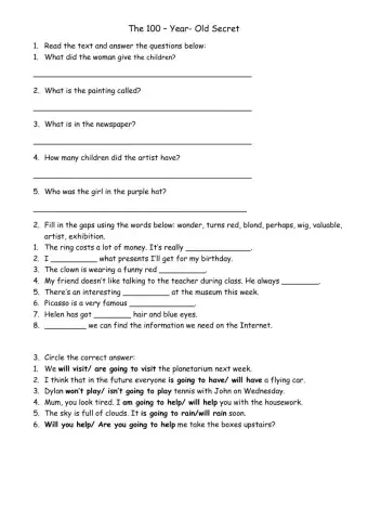 The 100- Year old secret