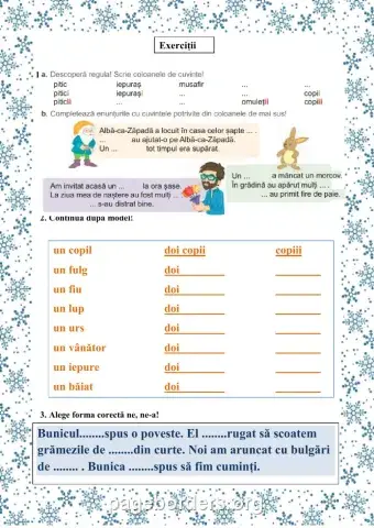 Exerciții