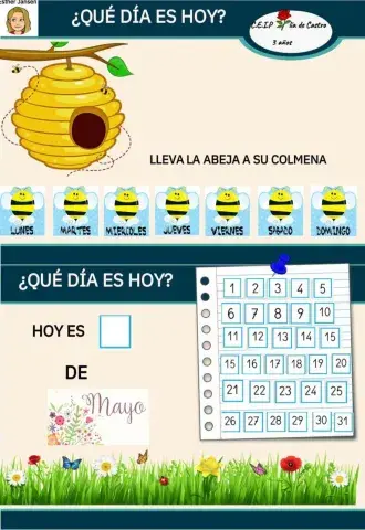 ¿Qué día es hoy?: mayo