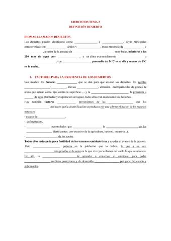 Definición Desierto