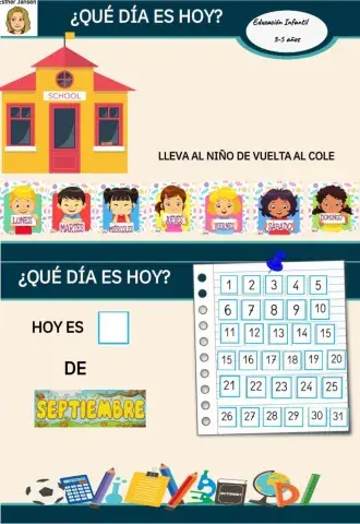 ¿Qué día es hoy? septiembre