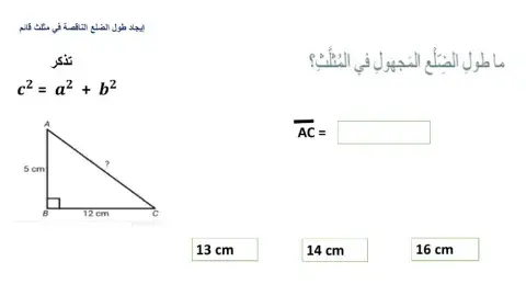 نظرية فيثاغورس