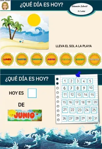¿Qué día es hoy? junio