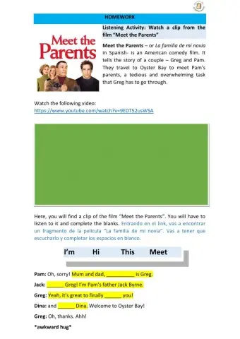 Introducing yourself