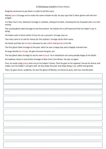 A CHRISTMAS CAROL by Charles Dickens