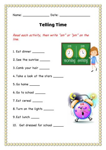 Telling Time