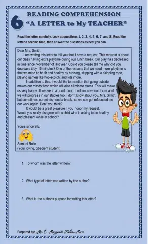 A Letter to My Teacher