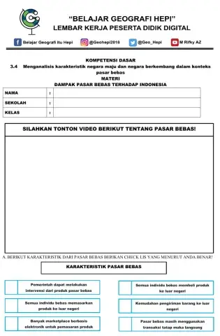 Kerjasama Negara Maju dan Berkembang