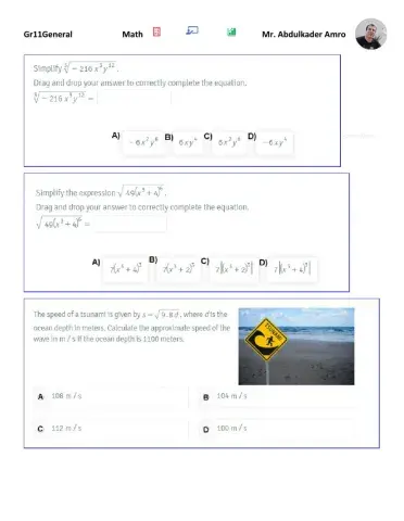 Nth Roots Finding Roots N1
