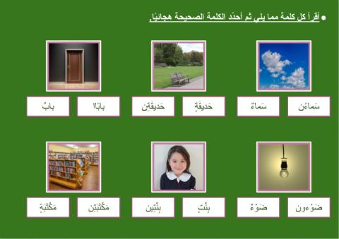 صحة الرسم الهجائي - التنوين بالضم والكسر - ٢