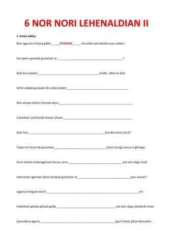 6 nor nori lehenaldian ii