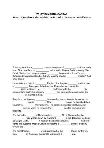 What is Magna Carta?