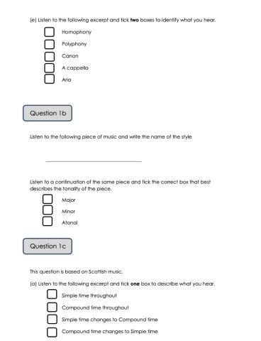 Music - National 5 Practise Q2 Fixed