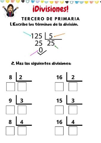 Divisiones sencillas