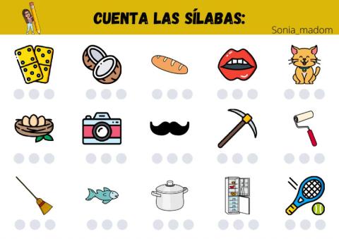 Cuenta las sílabas