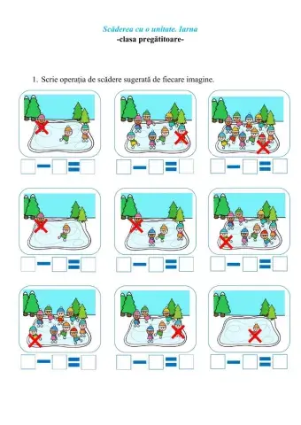 Scăderea cu o unitate