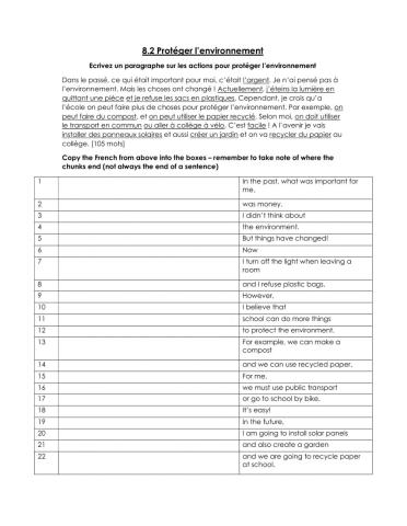 Studio GCSE French 8.2 Parallel Text