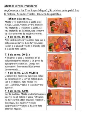 A1 Verbos irregulares