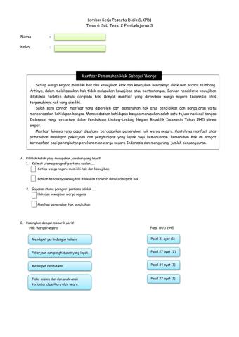 LKPD Tema 6 Sub Tema 2 Pb 3