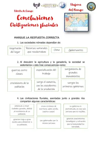 Conclusión: Surgen Civilizaciones