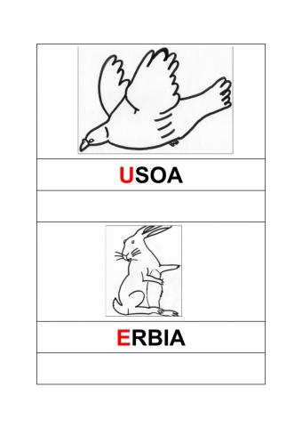 Satorraren ipuinaren pertsonaiak