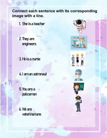 To be-Crafts and professions