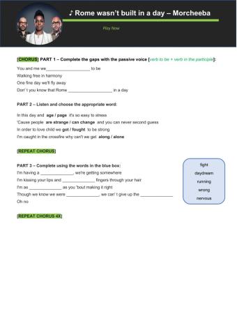 Passive voice with Morcheeba