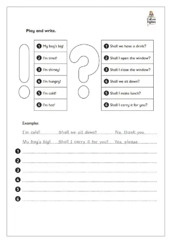 J2 U6 Shall we... Reinforcement 2