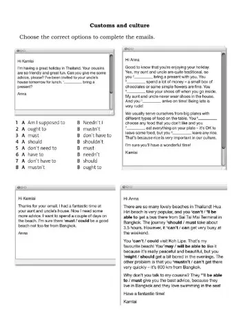 Customs and traditions