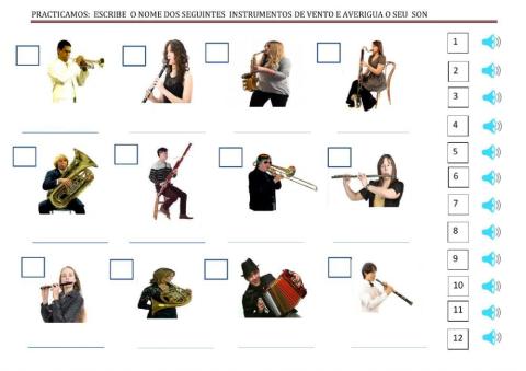 nstrumentos dde vento