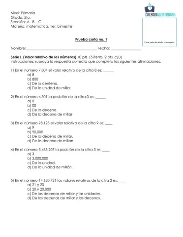 Valor relativo - Valor absoluto - Cambio de período