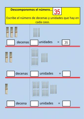 DESCOMPOSICIÓN EN CASITAS 3