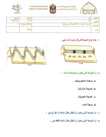 بطاقة خروج رقم 1