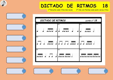 DICTADO DE RITMOS 18