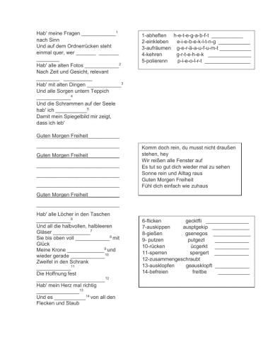 Guten Morgen Freiheit