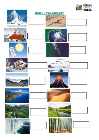 Unit 3 - Natural disasters and environments