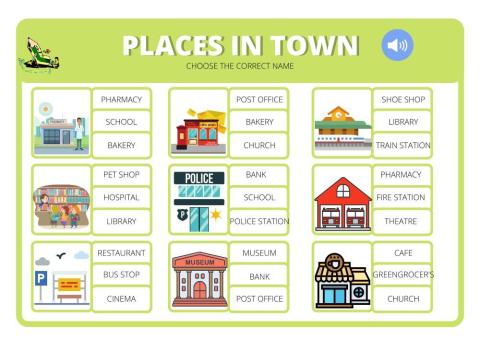 Places in town-2