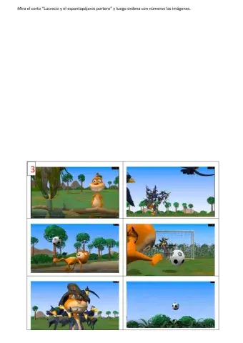 Corto - lucrecio y el espantapájaros portero