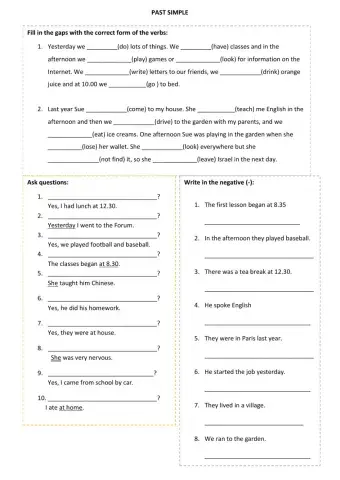 Past Simple
