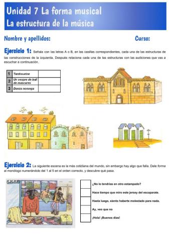 Unidad 7 La forma de la música