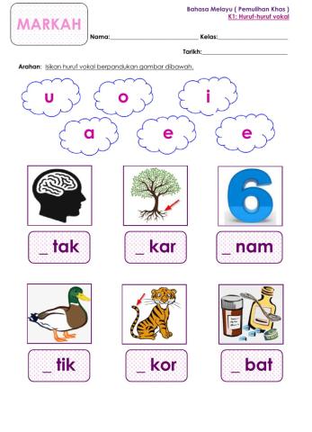 Kemahiran 1: Huruf-huruf Vokal