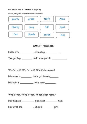 Get Smart Plus 3 : Module 1 (Page 5)