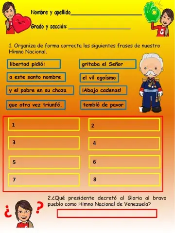 Símbolos patrios de Venezuela