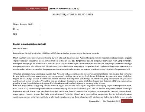 LKPD Perang Dunia II