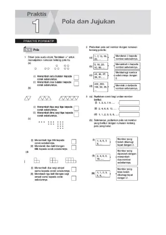 Bab 1: pola dan jujukan